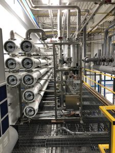 Arrow Linen Supply Kemco Systems water treatment equipment installation