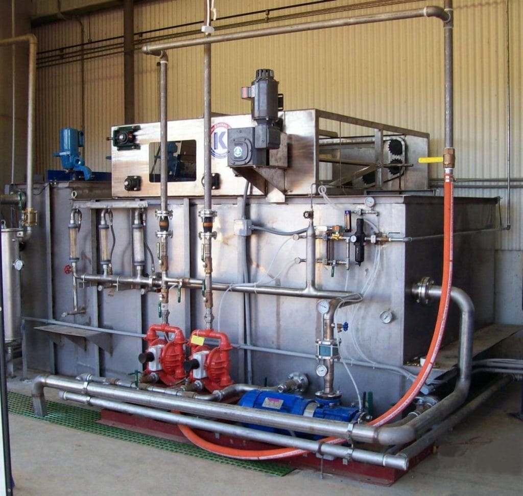 kemco dissolved air flotation (DAF) equipment for industrial water treatment