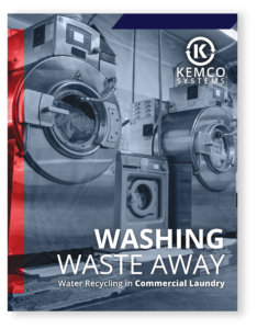 washing waste away water recycling in commercial laundry industry informational white paper