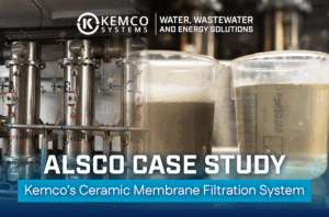 Kemco Also's Case Study, Ceramic Microwfilatrion System for Kaundry Facility.